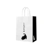 Kraft paper bag design for black and white cat birthday gifts, gift bags for baking coffee, hand-held takeout bags Item Picture